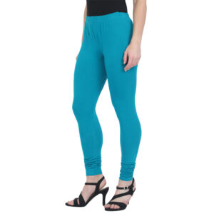 Bilberry Leggings, Petrol Color