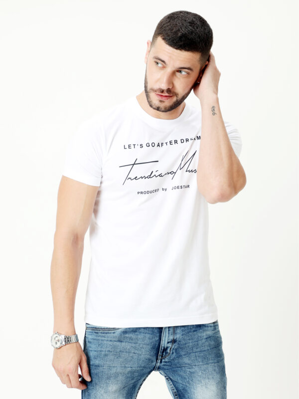 e4a Men's trendy half sleeve T-Shirt